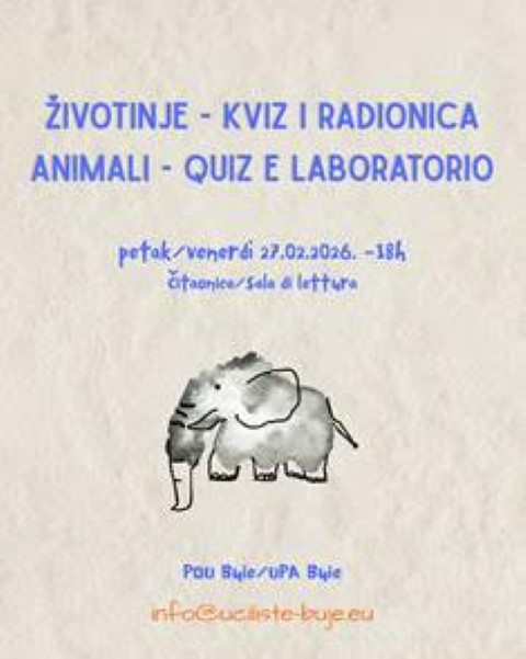 POU Buje poziva u čarobni svijet životinja